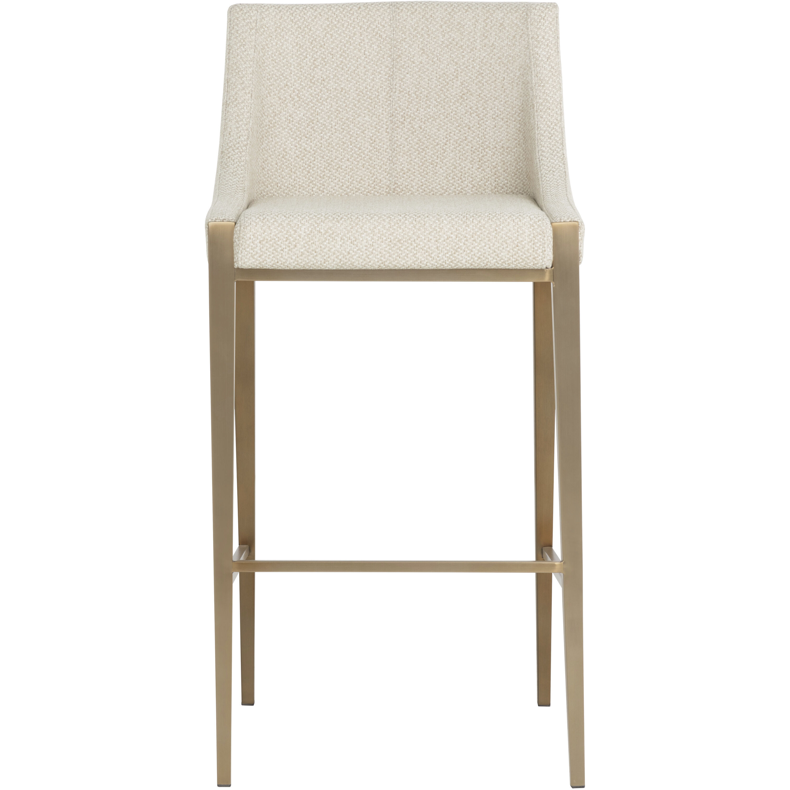 Dionne 40.75 inch Monument Oatmeal Barstool